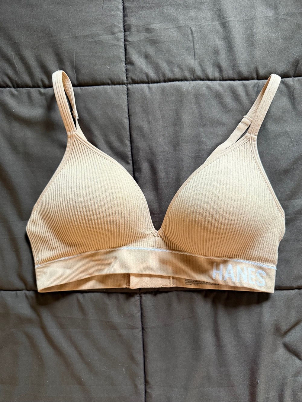 Hanes Rib Contour Bra